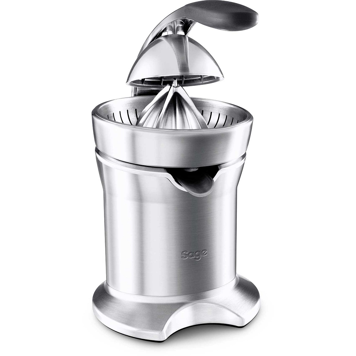 the Citrus Press™ Pro Extracteurs de jus en Argent cône moulé sous pression anti-acidité