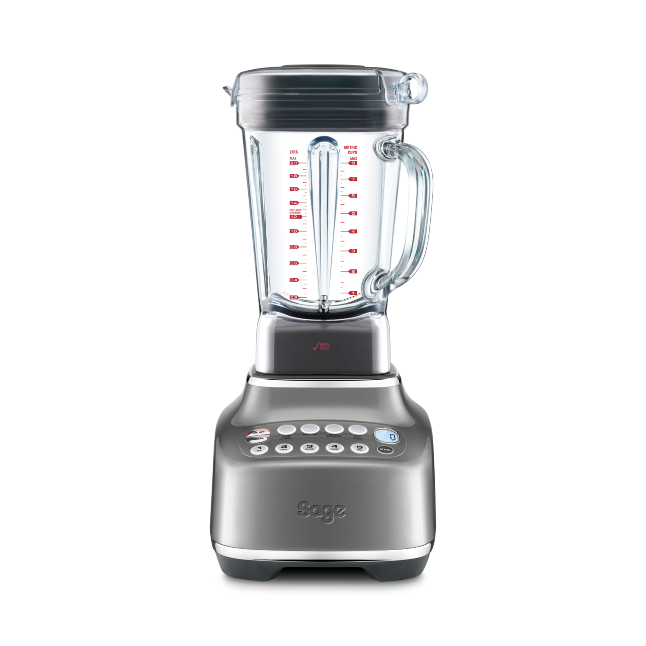 Sage The Q SBL820SHY 2 Litre Blender - Smoked Hickory