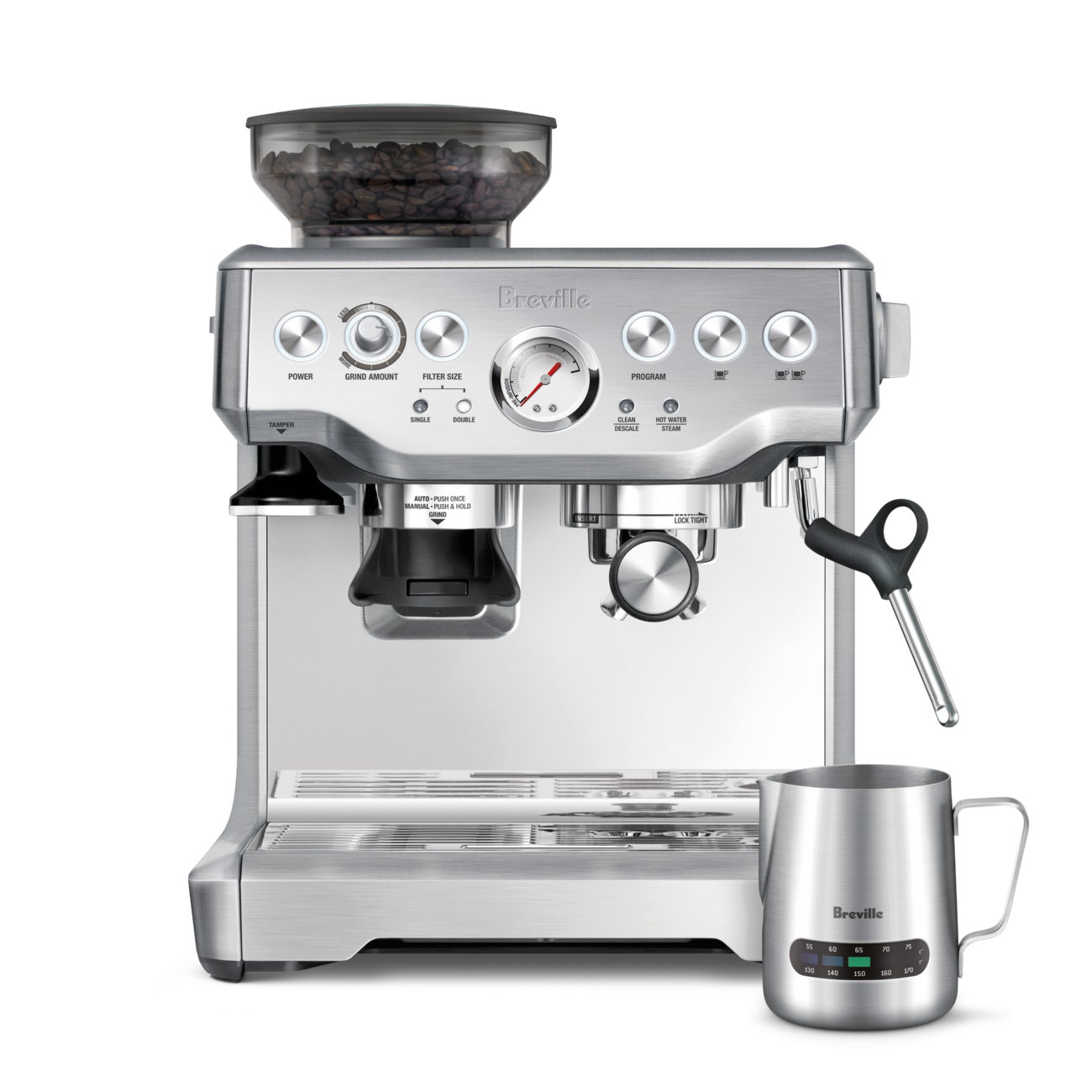 the Barista Express® with Milk Jug Thermal