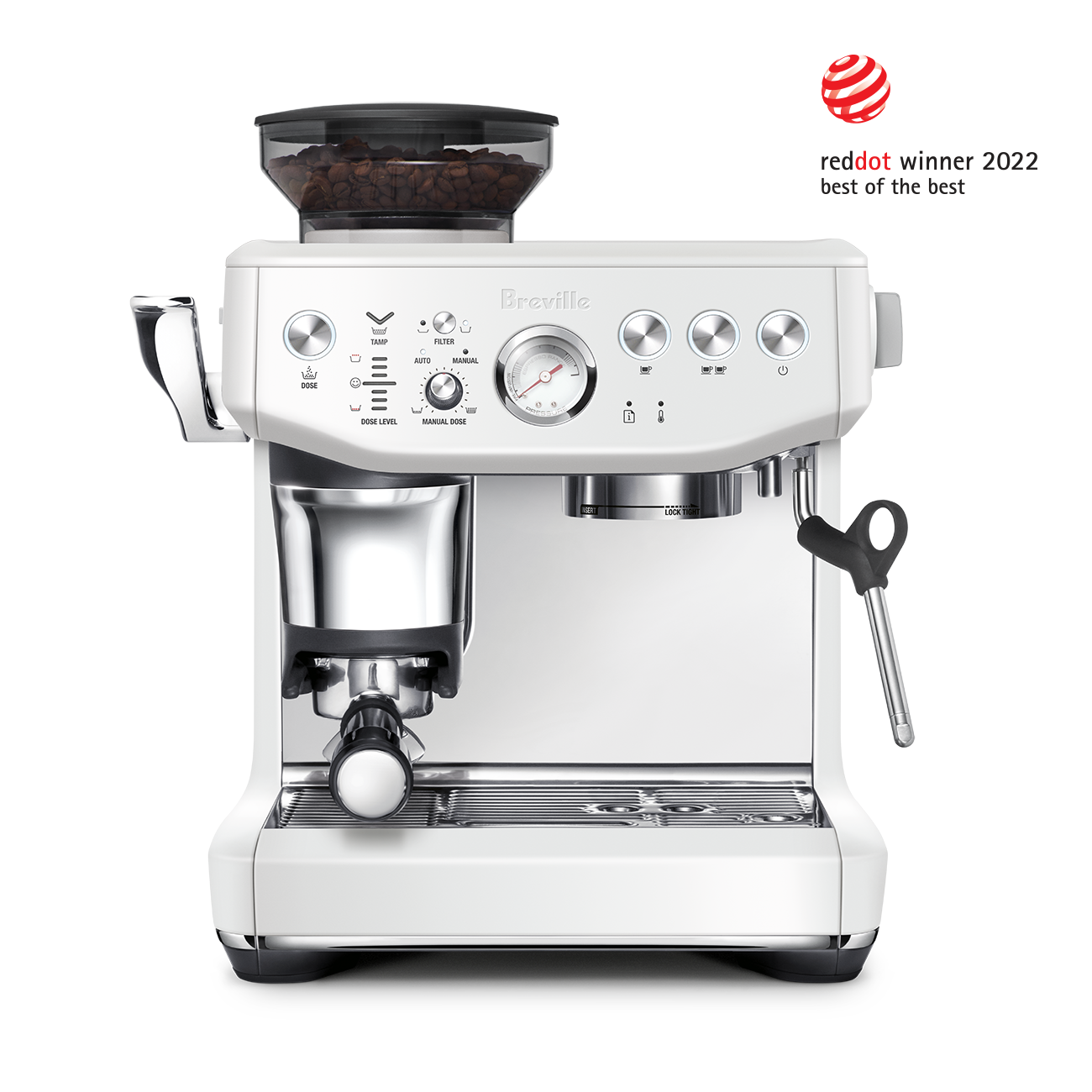 Breville the Barista Express Impress Sea Salt BES876SST