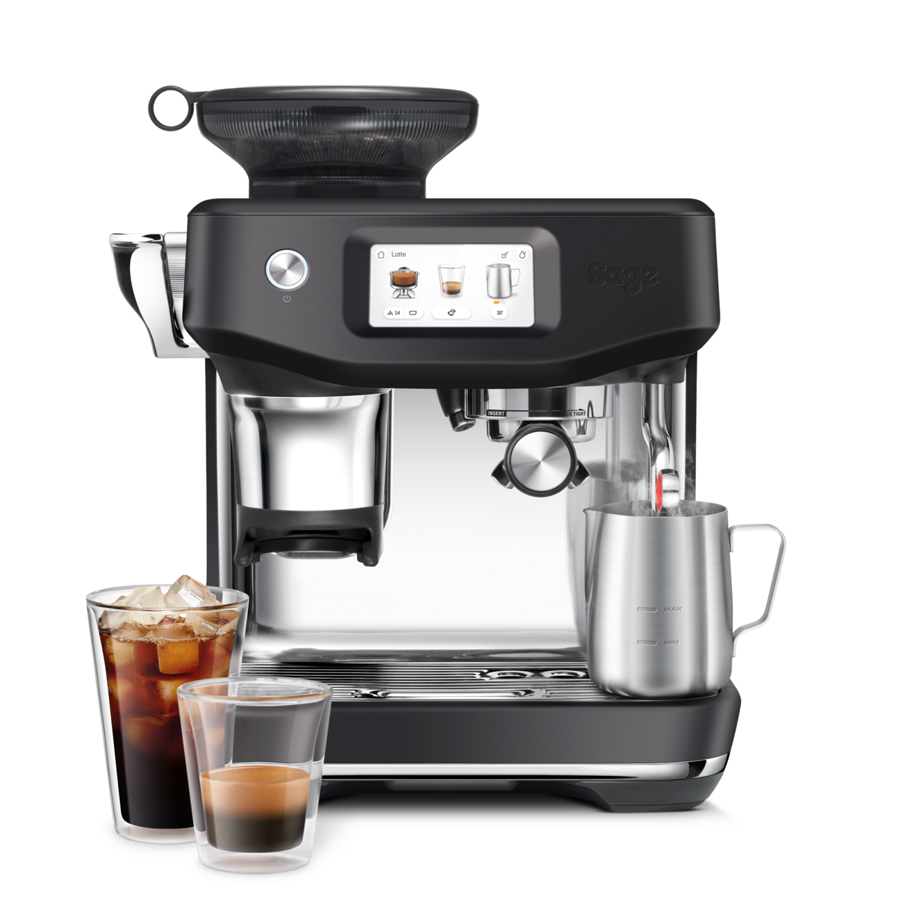 Sage Black Truffle The Barista Touch™ Impress – With Cold Extraction