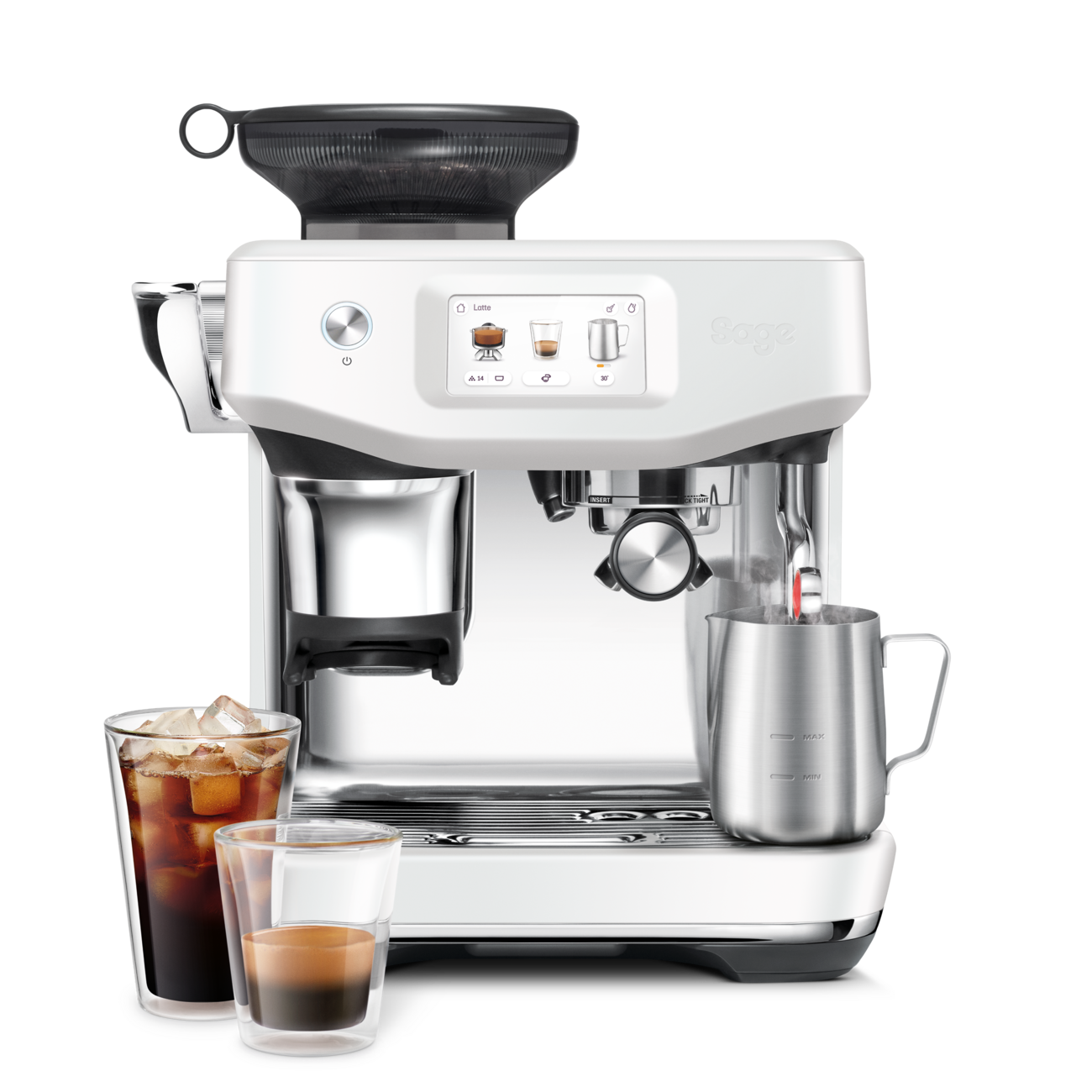 Sage Sea Salt The Barista Touch™ Impress – With Cold Extraction