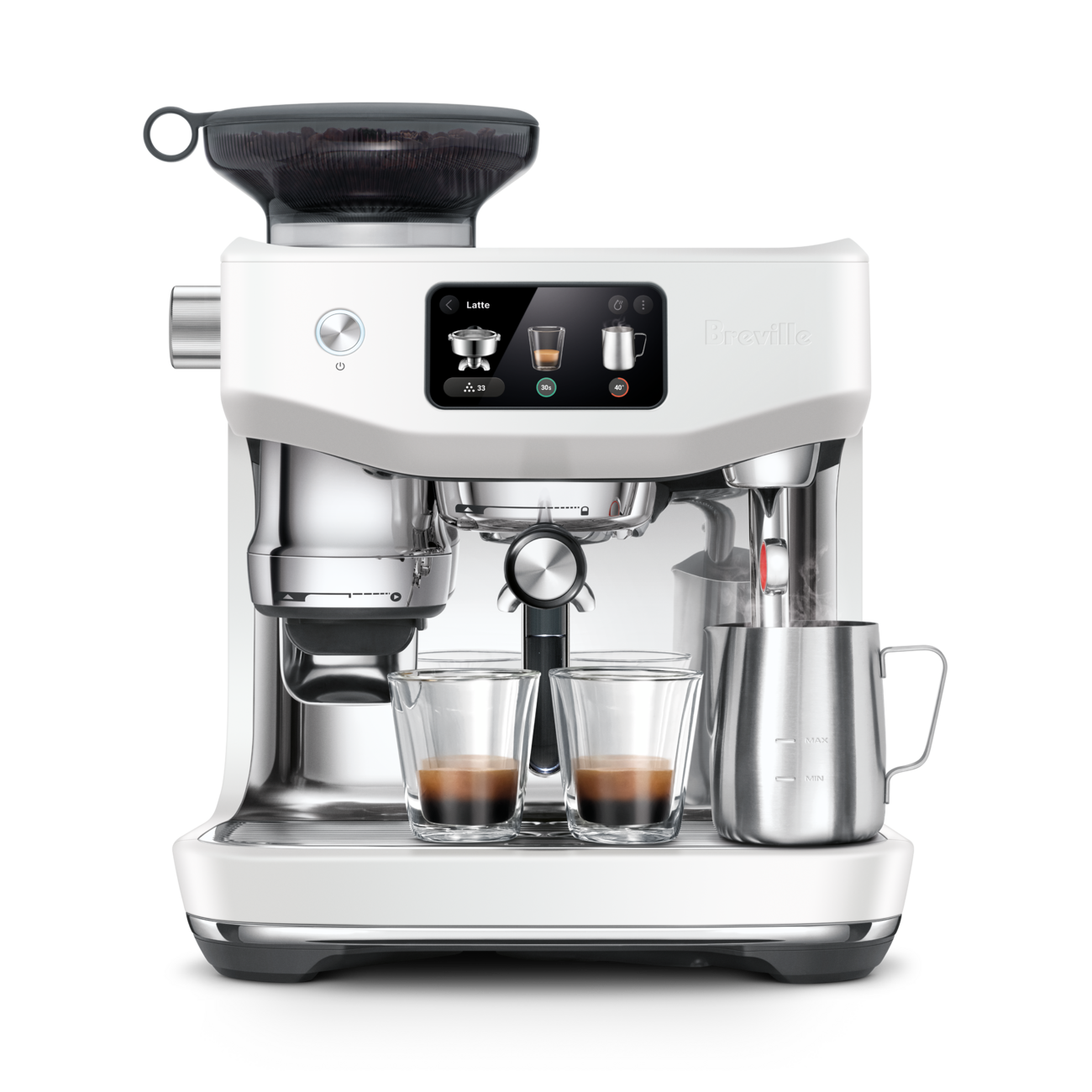 Breville the Oracle® Jet Automatic Coffee Machine - Sea Salt BES985SST