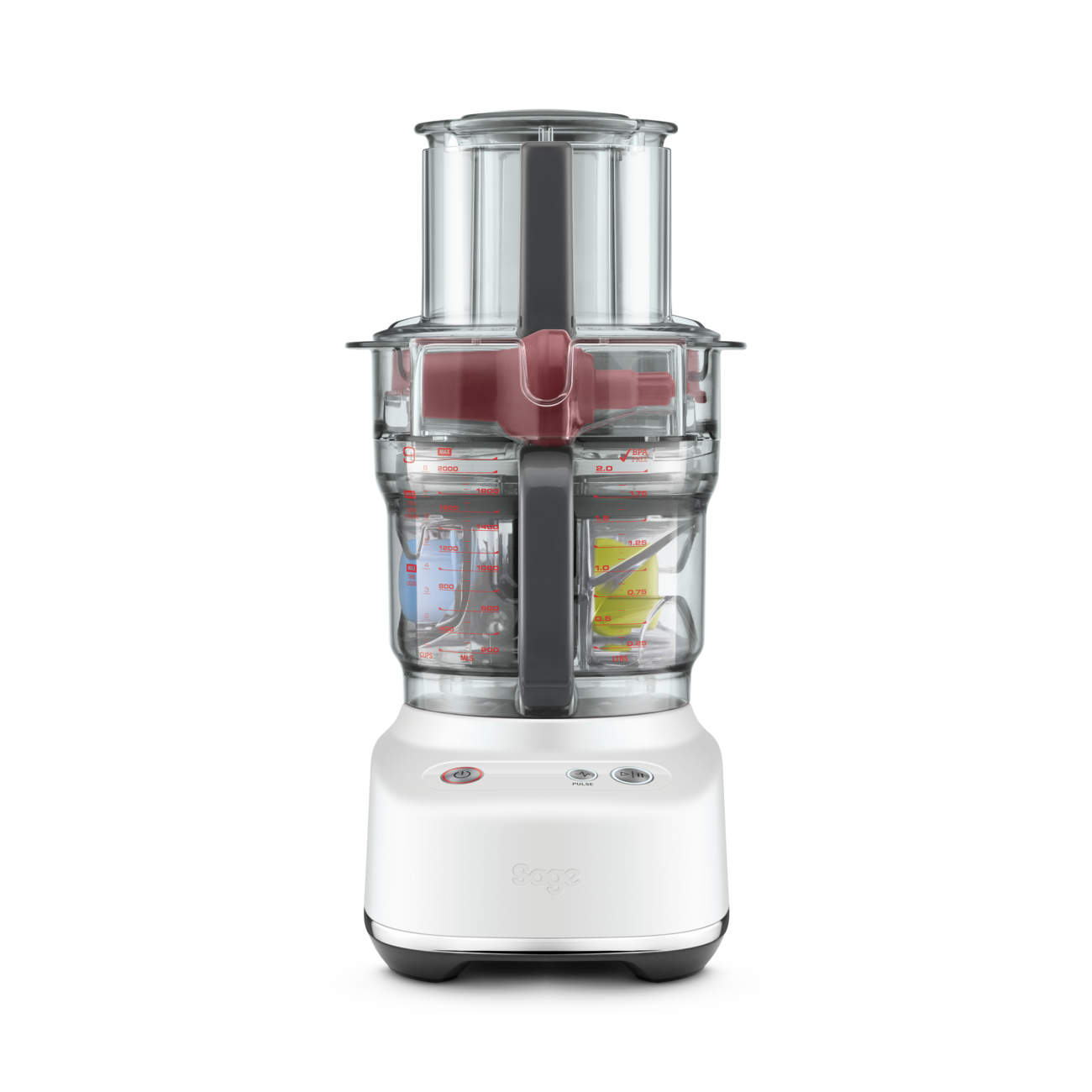 SAGE The Paradice 9 SFP638SST2GUK1 Food Processor - Sea Salt