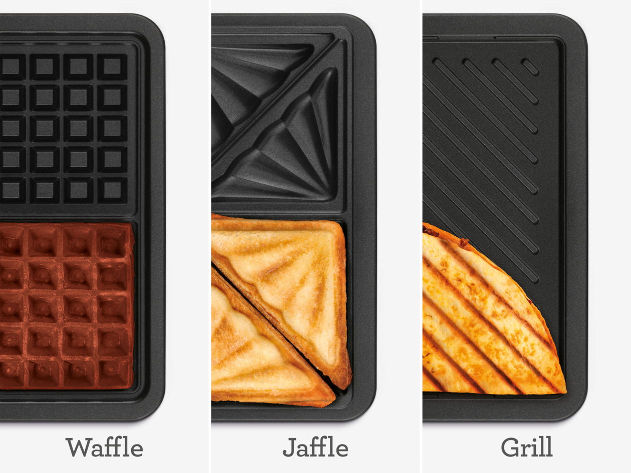 3 Removable Plate Sets for Endless Snack Options