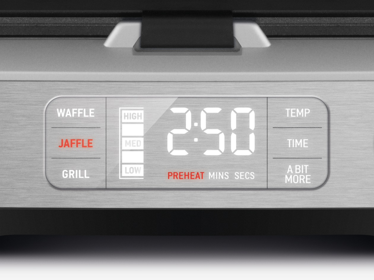 Precision Cooking with Custom Heat, Time & Preheat Settings