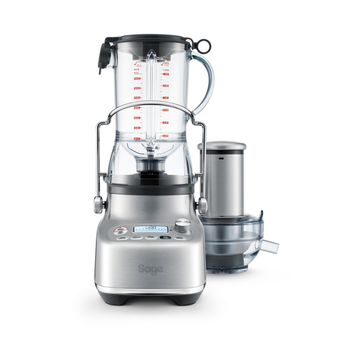 Sage Brushed Stainless Steel The 3X Bluicer™ Pro
