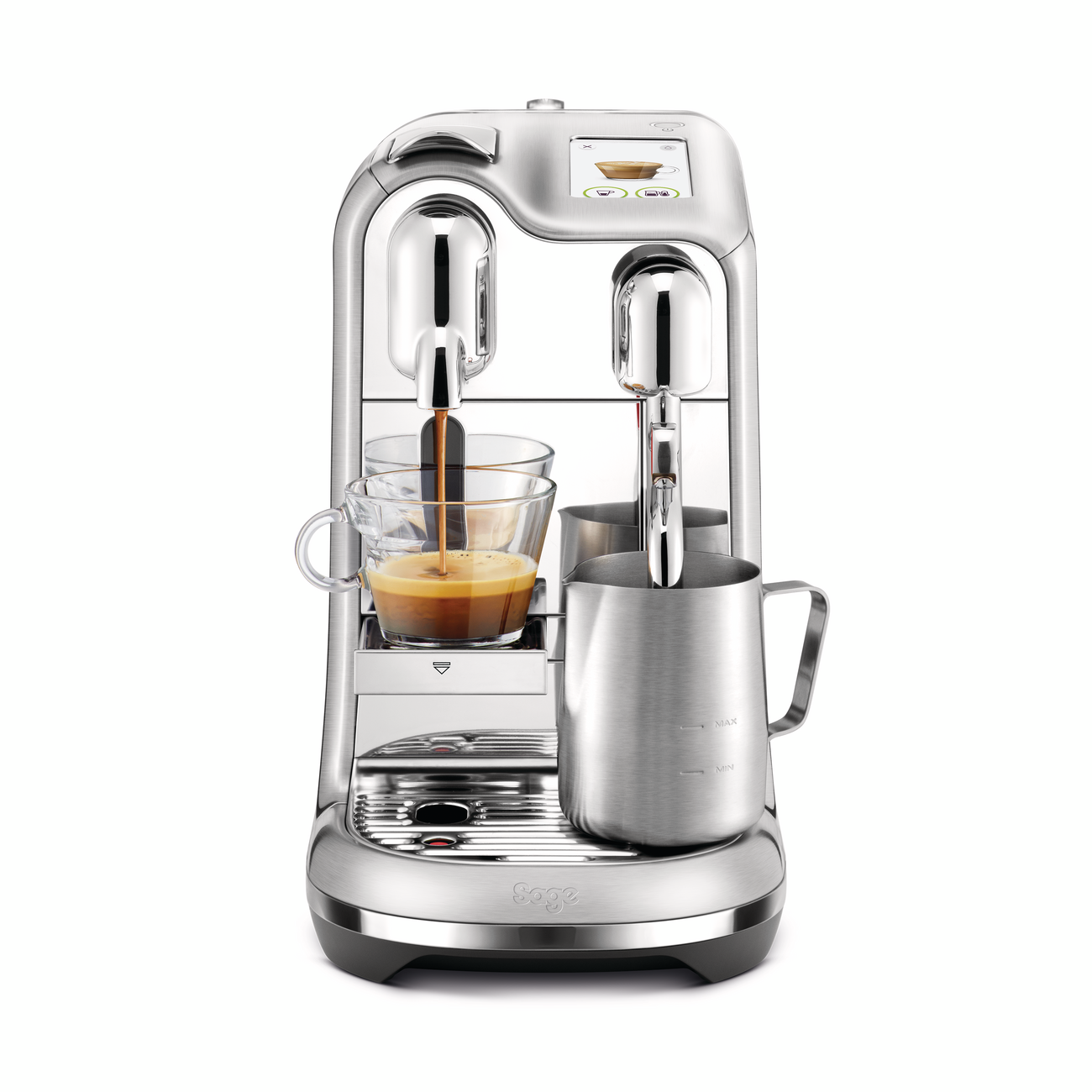 Sage Brushed Stainless Steel Creatista® Pro