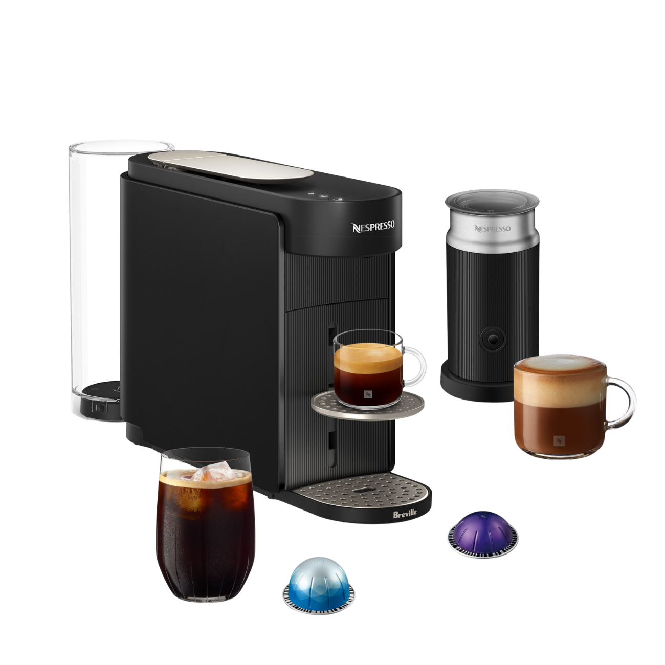 Nespresso Vertuo Next Up Coffee and Espresso Maker - Black