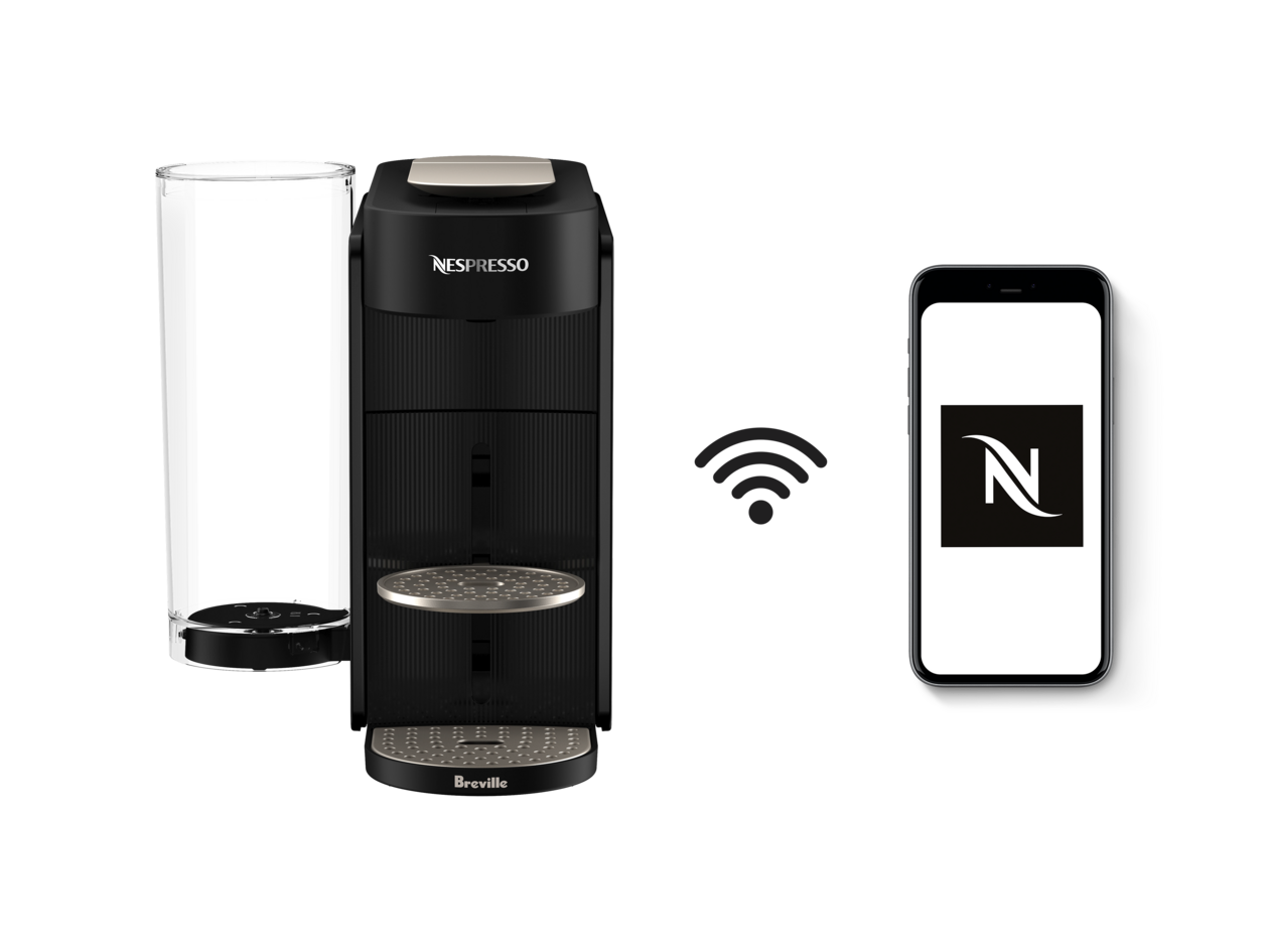 Connected machine via Nespresso Smart App