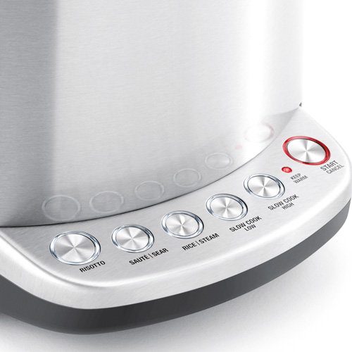 the Risotto Plus™ Rice Cooker in Silver combination cooker