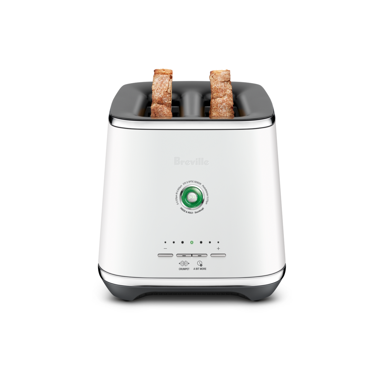 Breville the Eye Q 850 Auto 2 Slice Toaster - Sea Salt BTA850SST