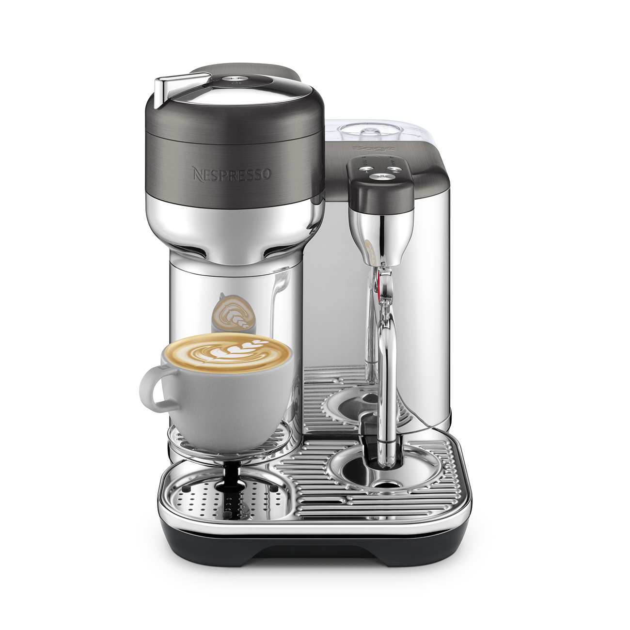 Sage Black Stainless Steel The Vertuo Creatista