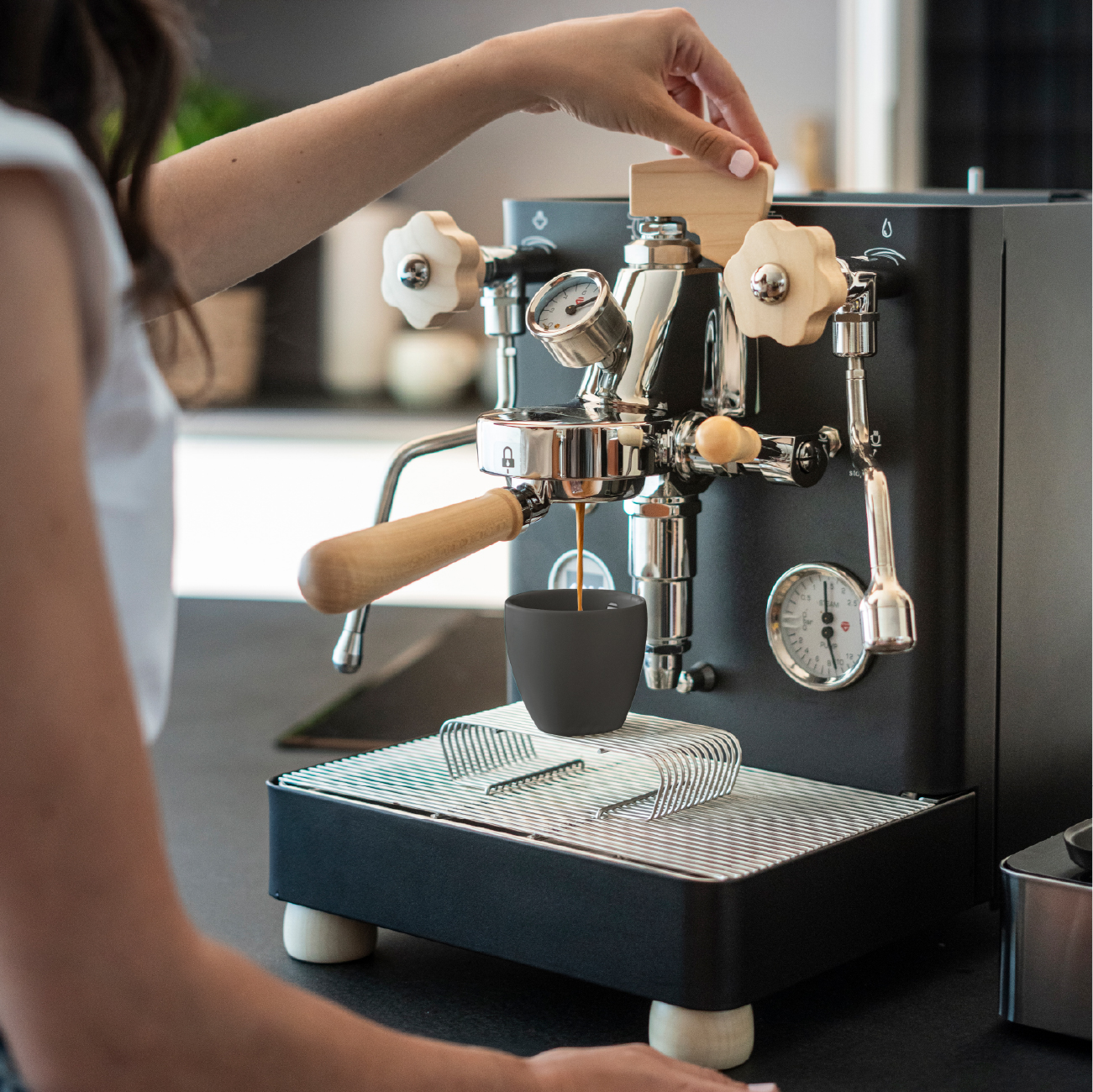 White Coffee Cup | Lelit (NL)