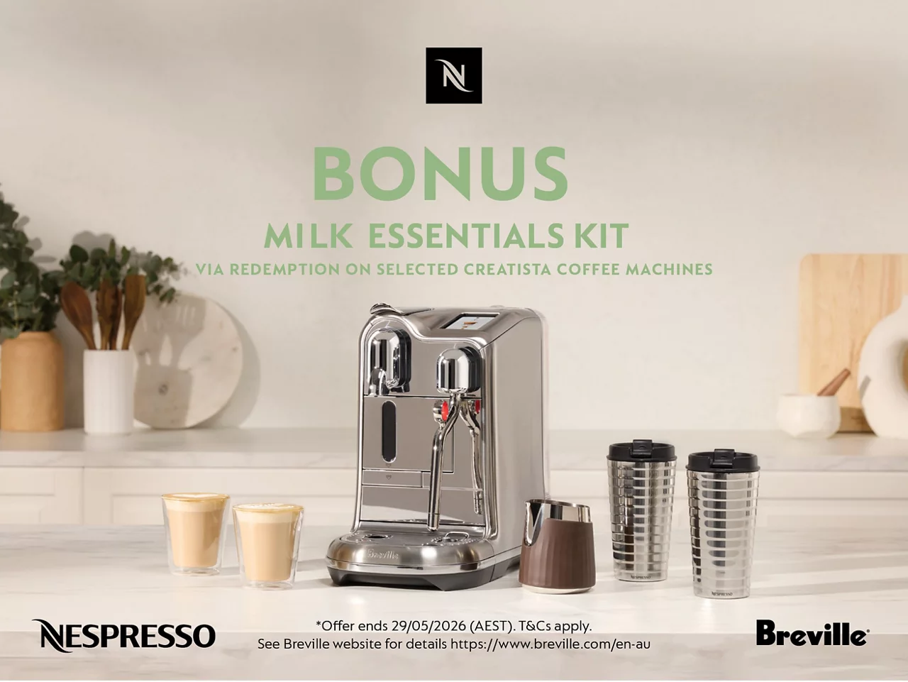 Bonus Creatista Milk Essentials Kit