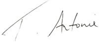 Tim Antone Signature